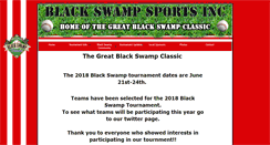 Desktop Screenshot of blackswampsports.org